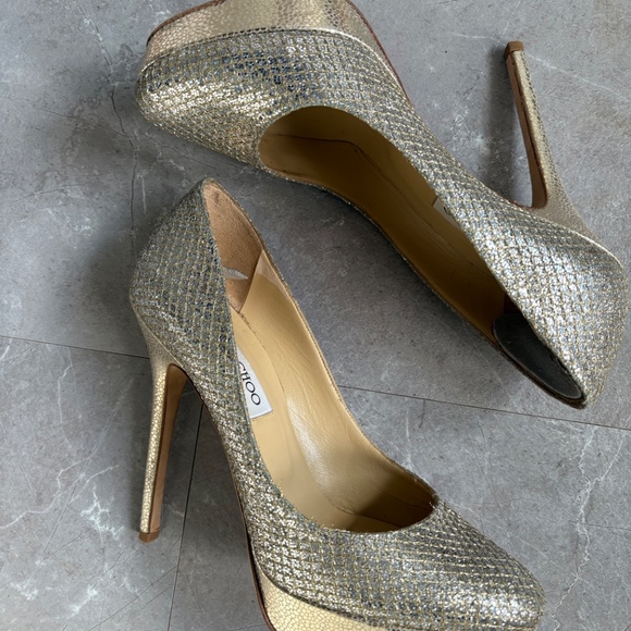 Jimmy Choo Heels Size 37.5 - Picture 2 of 8